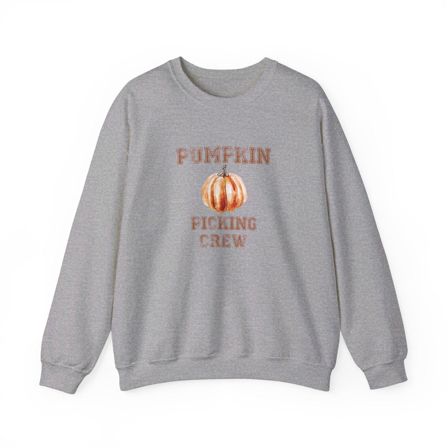 Pumpkin Picking Crew Crewneck Sweatshirt,Family Halloween Sweatshirt, Halloween apparel ,Group Halloween sweatshirt,Trick or treat shirt