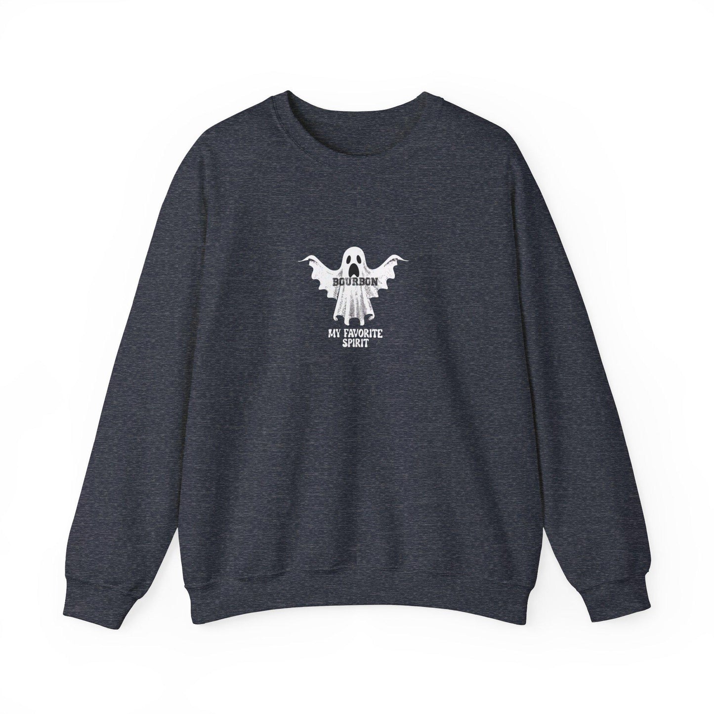 Bourbon My Favorite SPIRIT Crewneck Sweatshirt,Halloween Sweatshirt, Halloween apparel, Cozy Halloween sweatshirt,Trick or treat shirt,Retro