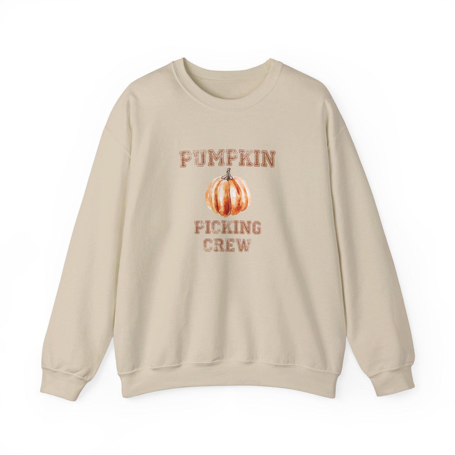 Pumpkin Picking Crew Crewneck Sweatshirt,Family Halloween Sweatshirt, Halloween apparel ,Group Halloween sweatshirt,Trick or treat shirt