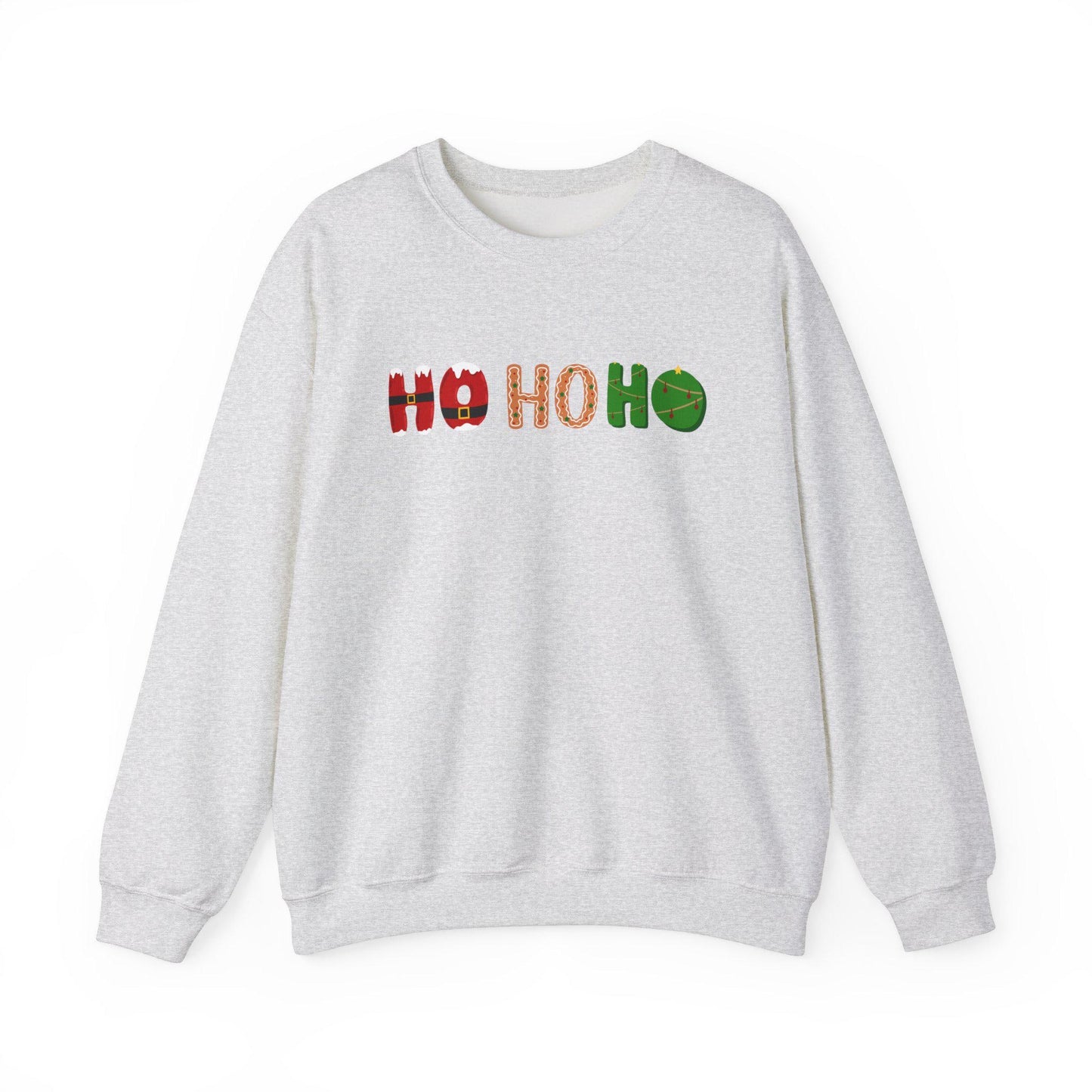 Ho Ho Ho Family Christmas Crewneck Sweatshirt! Unisex holiday crewneck, Christmas morning outfit,Cute Christmas gift,Family photo sweatshirt