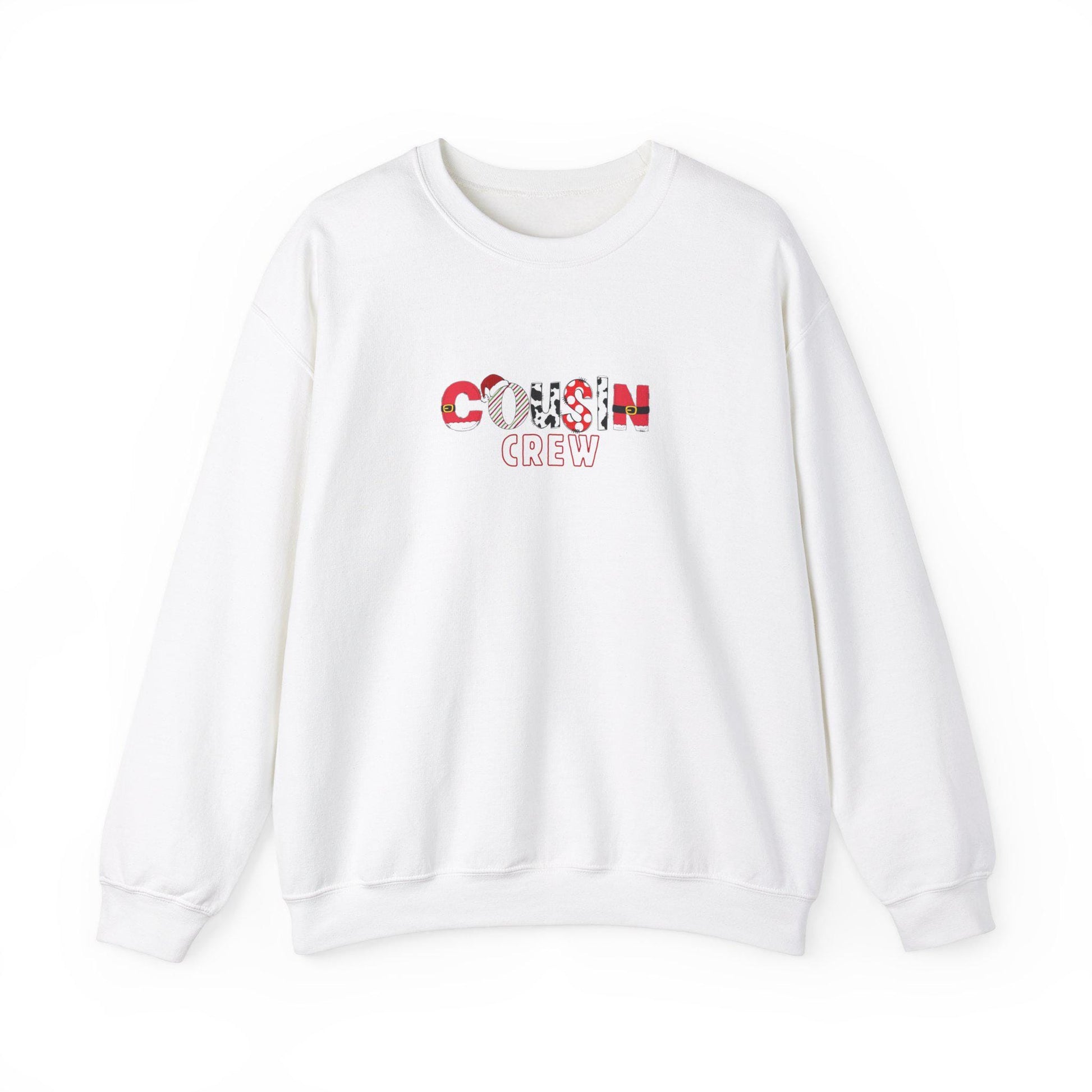 Adult Cousin Crew Family Matching Sweatshirt, Unisex Sweatshirt, Family Reunion Gift, Cousin Squad, Crew Neck Jumper, Matching Cousin gifts