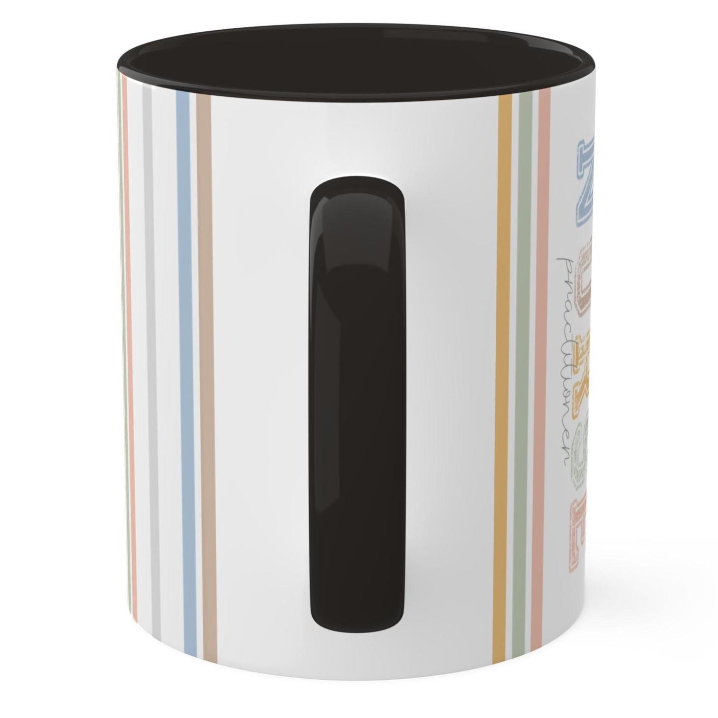 Colors Nurse Practitioner Mug, Black Interior,Coffee Cup Gift for Nurses,Healthcare Worker Tea Mug, RN Graduation Gift,Medical Professional