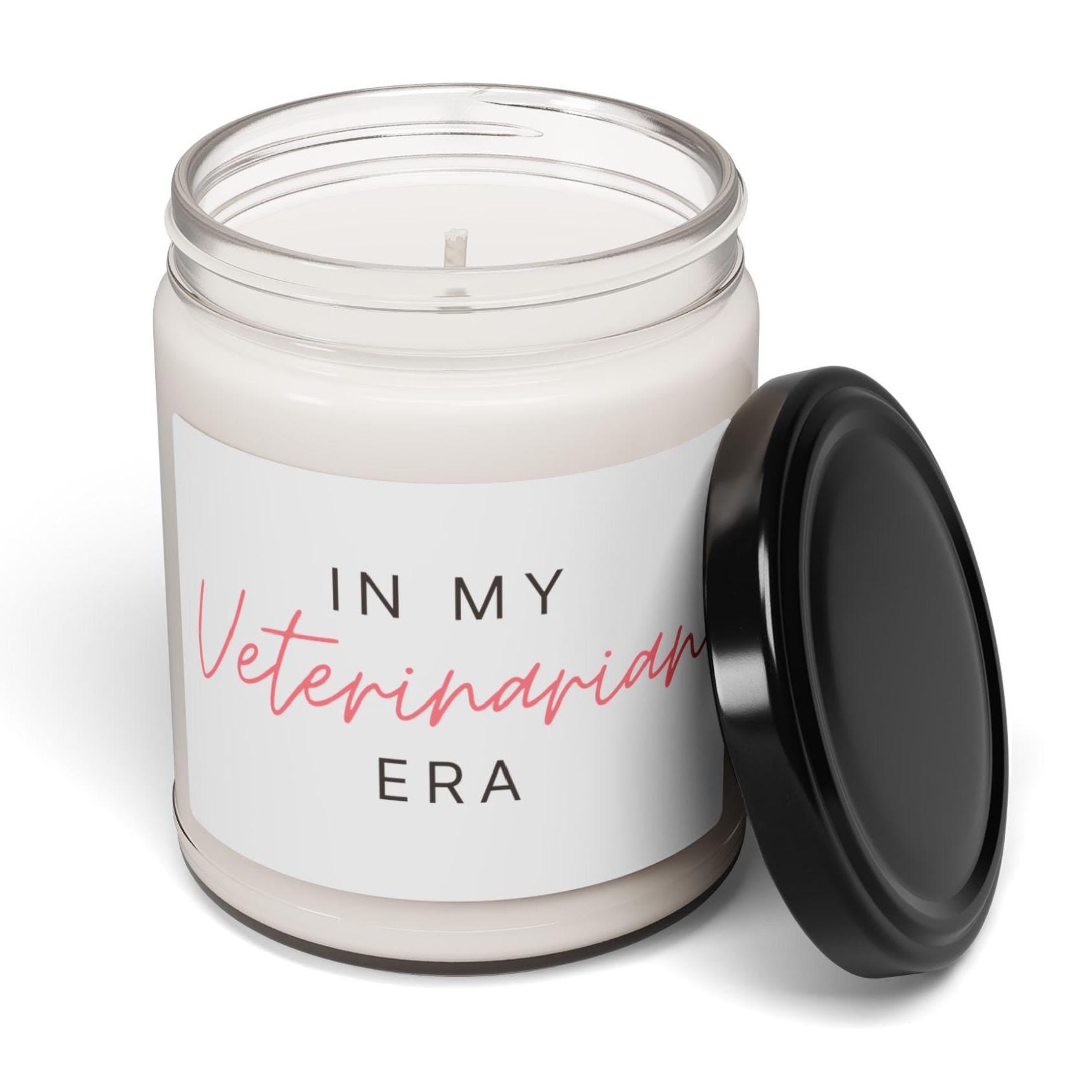 Soy Candle, Veterinarian Era Theme, 9oz, 3 Scents, Relaxation Gift, Aromatherapy Candle, Home Decor Gift, Holiday Gift, Pet Lover Gift