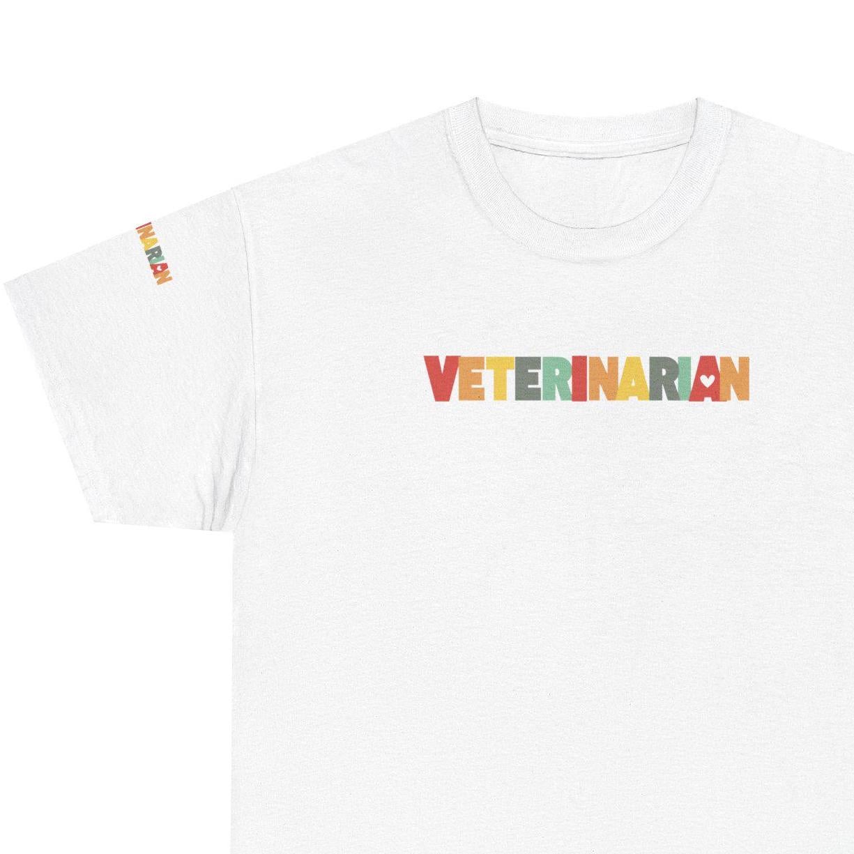 Veterinarian Unisex Tee, Animal Lover Shirt, Pet Vet T-Shirt, Vet Tech Gift, Veterinarian Appreciation Tee, Veterinarian Graduation Shirt