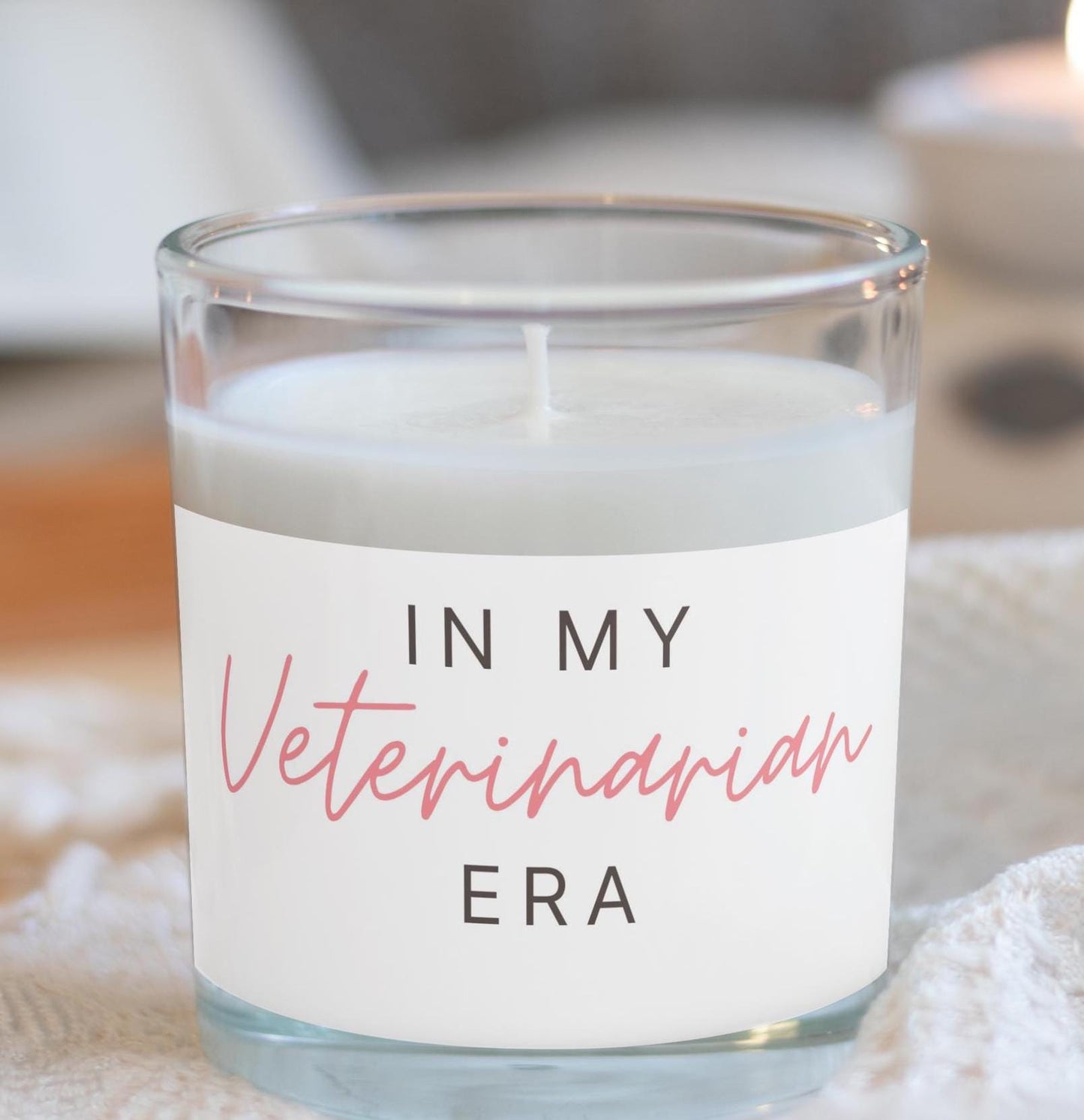 Soy Candle, Veterinarian Era Theme, 9oz, 3 Scents, Relaxation Gift, Aromatherapy Candle, Home Decor Gift, Holiday Gift, Pet Lover Gift