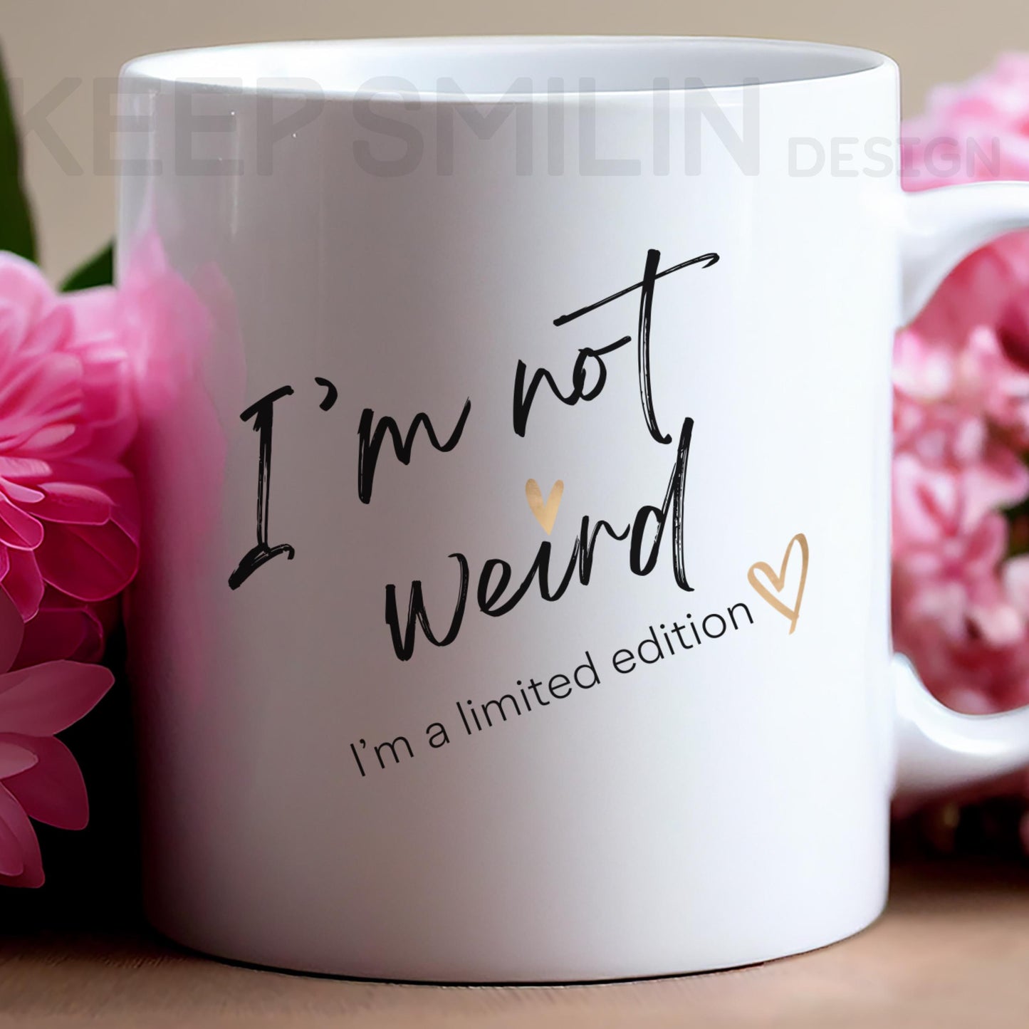 Ceramic Mug, Unique Limited Edition Coffee Cup, Quirky Funny Tea Mug, Novelty Gift Idea, Birthday Mug, Cute Office Desk Decor, 11oz, 15oz