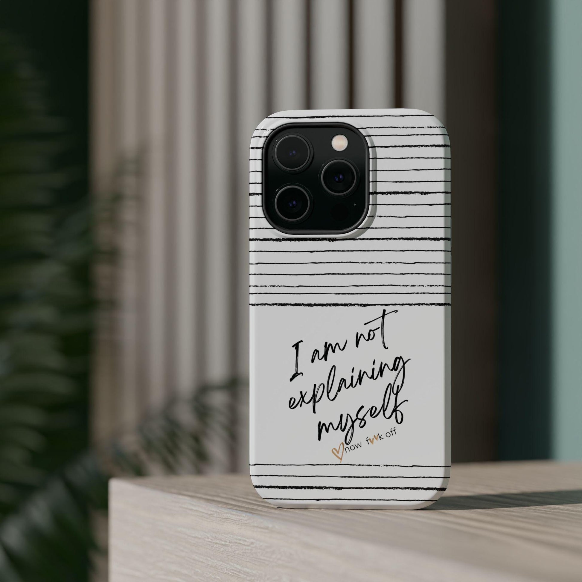 Sarcastic Phone Case - Magnetic Tough Cases, Funny & Humorous Gift, Rude Tough Case, Unique Gift, Sassy Tech Protection, Gift for Her/Him