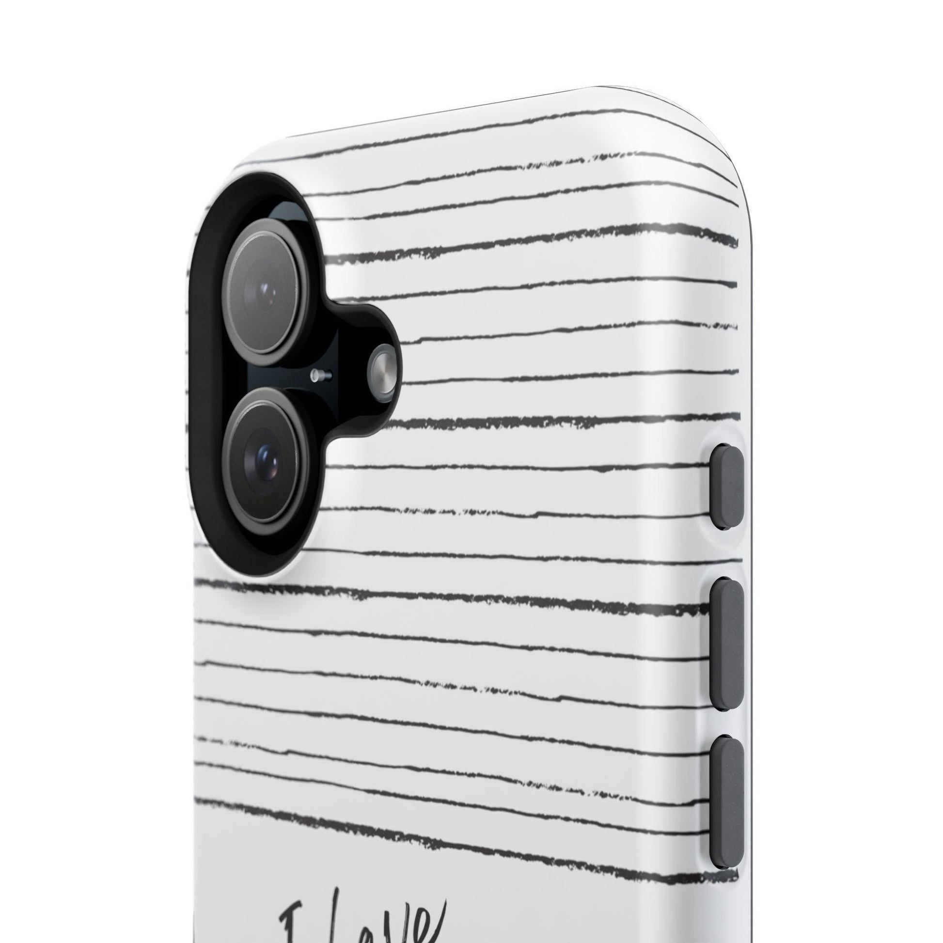 Funny I Have Selective Hearing iPhone MAG Case, Sarcastic Tough Phone Cover, Novelty Magnetic Phone Case, Humorous Phone Case, Gift for Him