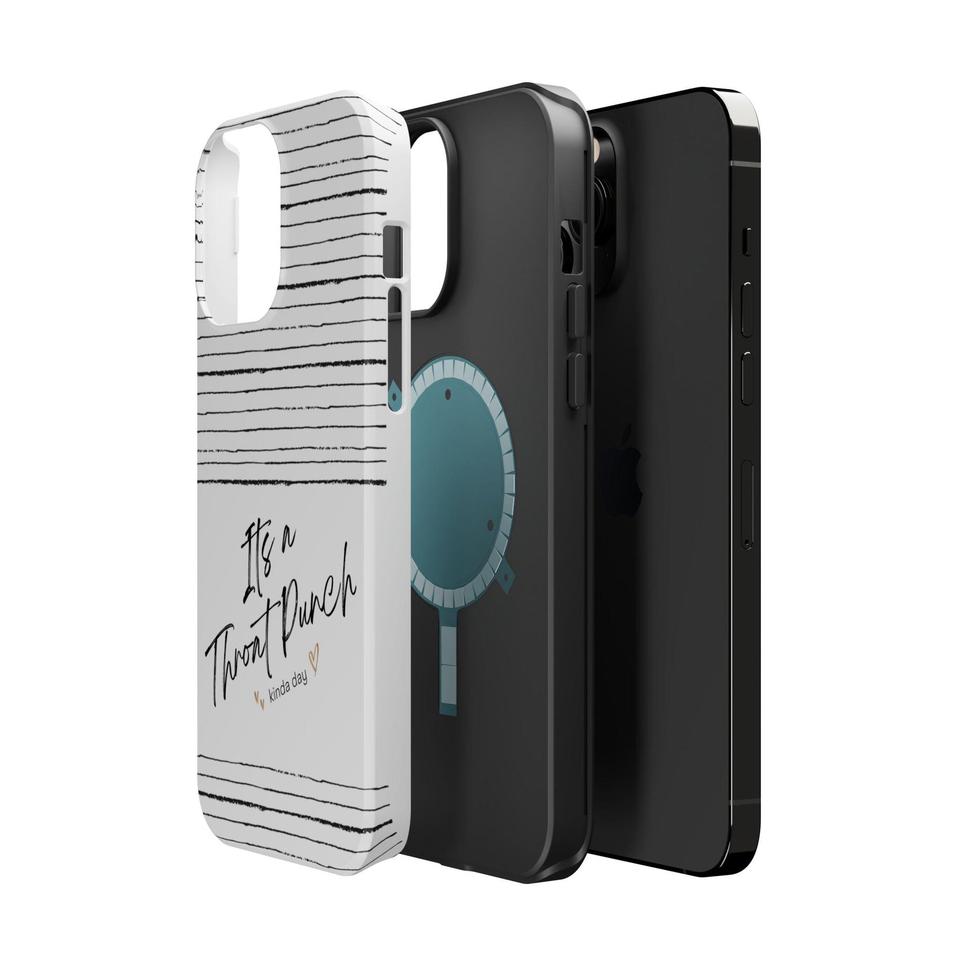 Magnetic Tough Cases, Throat Punch MAG Case iPhone, Protective Phone Case, Tough Phone Cover, Funny Phone Accessory, iPhone Accessory