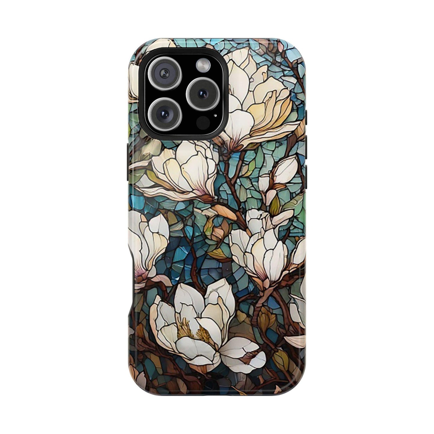 Stained Glass MAG iphone case - Magnetic Tough Cases, Protective Phone Cover, Colorful Tech Accessories, Unique Gift Idea, Trendy Smartphone
