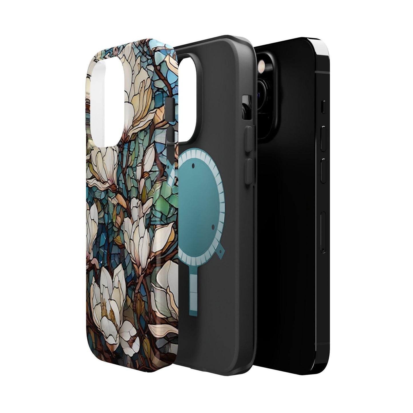 Stained Glass MAG iphone case - Magnetic Tough Cases, Protective Phone Cover, Colorful Tech Accessories, Unique Gift Idea, Trendy Smartphone