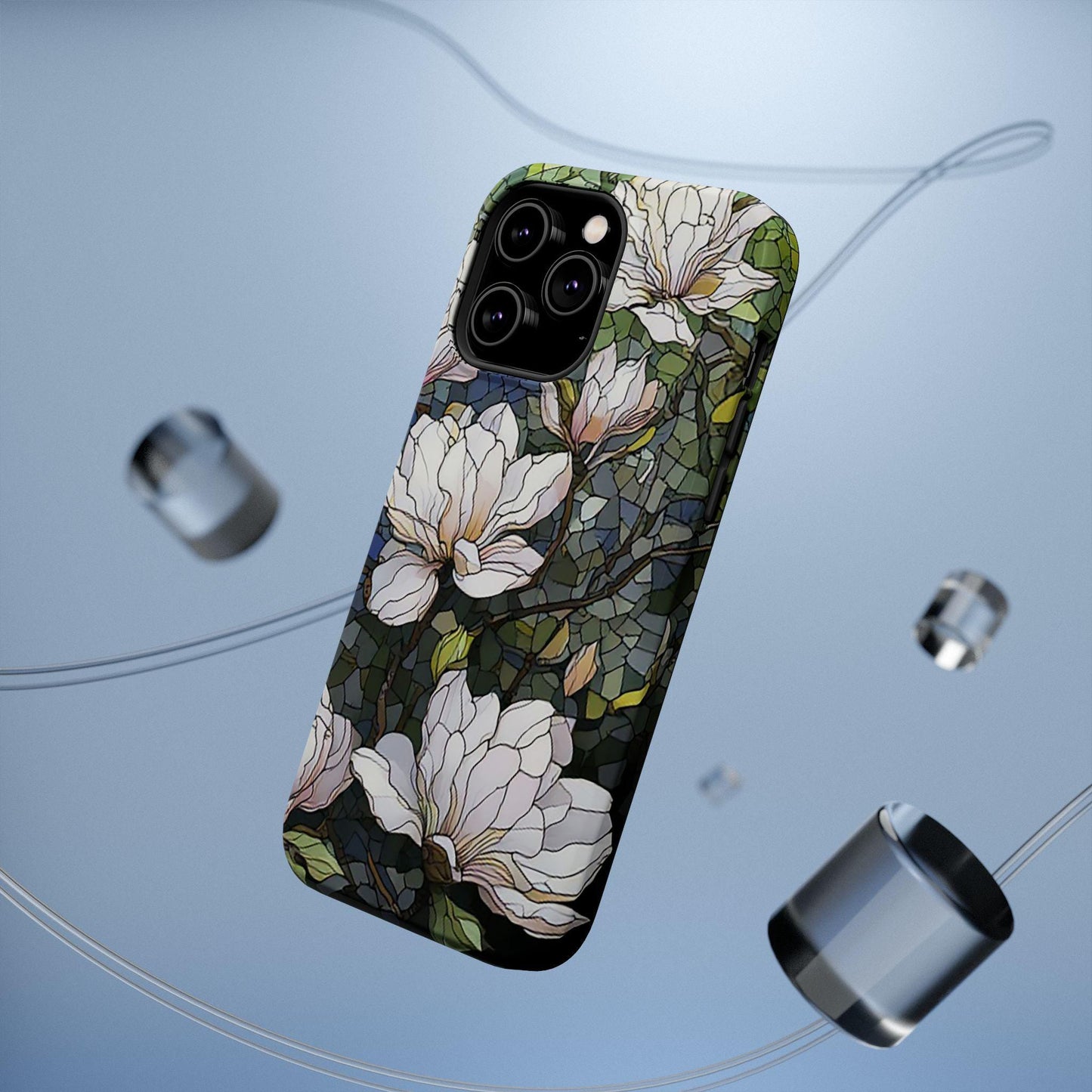 Stained Glass Trend Magnetic Tough Cases,Phone Protector, Gift for Her, Samsung Galaxy Cover,Tech Accessory,Protective Phone Shell,