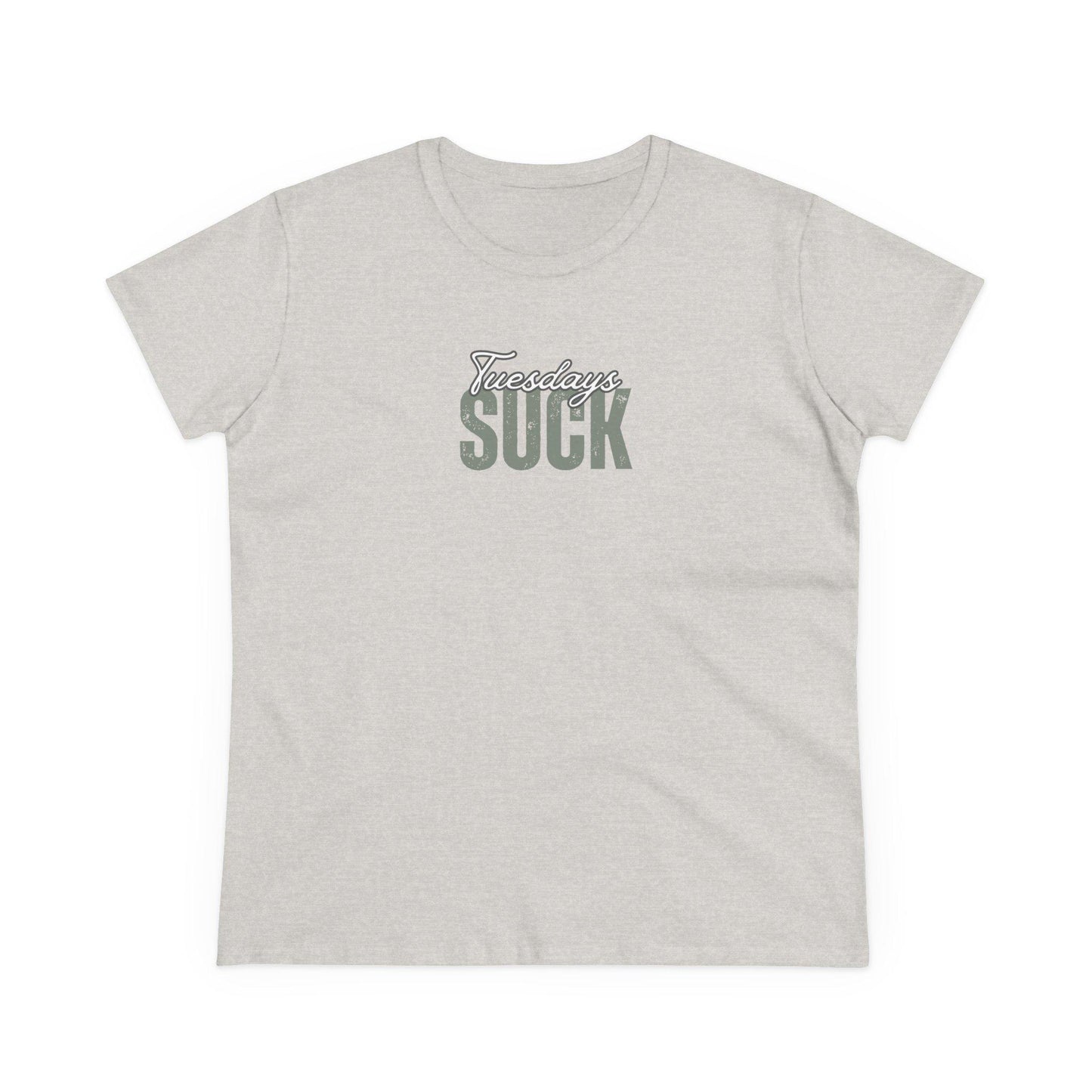 Tuesdays Suck T-Shirt, Beachwear, Gift for Her, Fun Summer Style, Relaxed Fit, Women's Tee, Baby Tee, Gift for her,Breakup gift,Wedding Gift