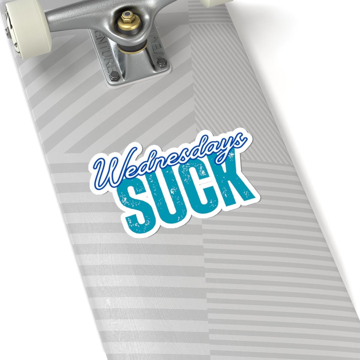 Wednesdays Suck Stickers, Motivational Laptop Decals, Inspirational Wall Art, Office Humor, Gift Ideas for Friends, Kiss-Cut Sticker Pack