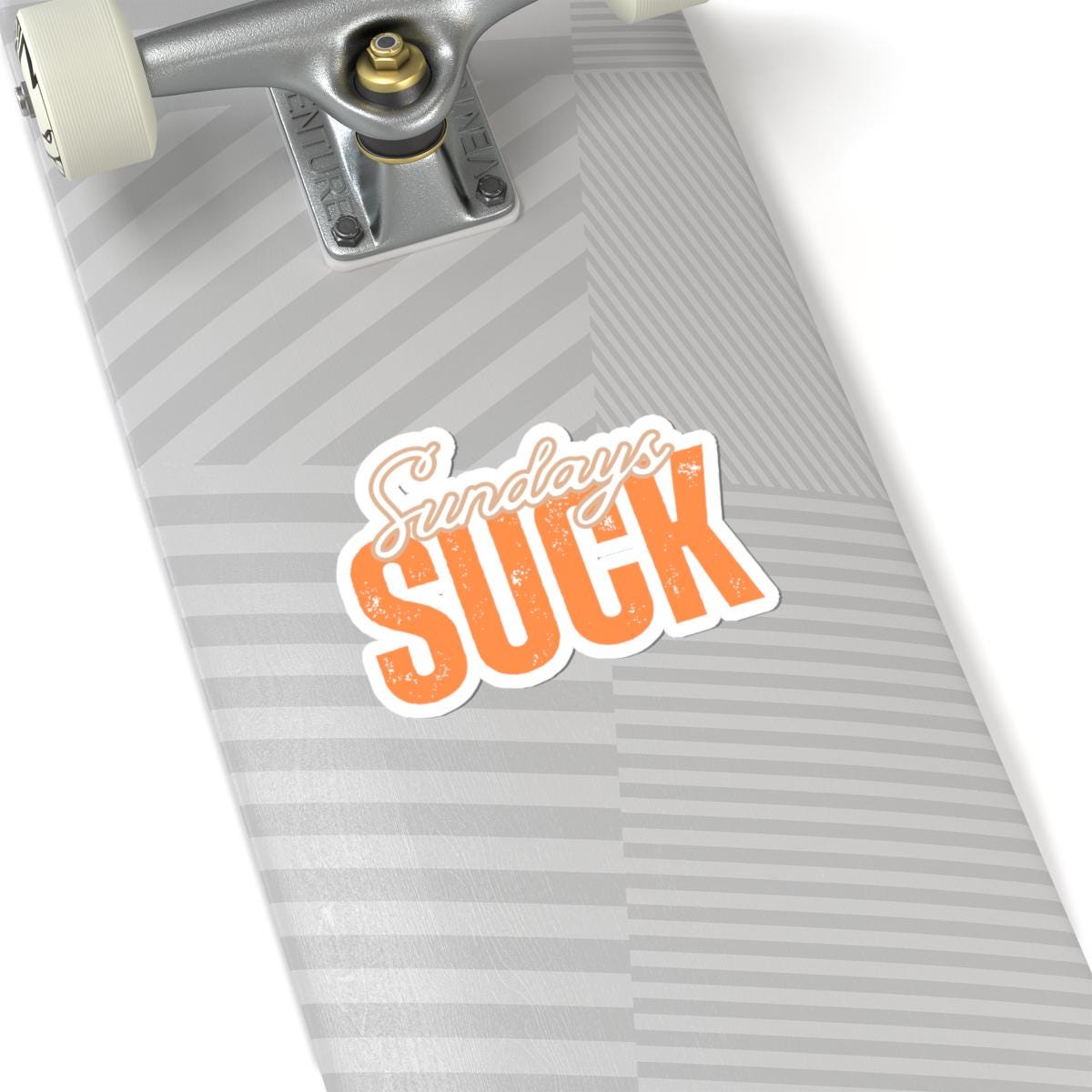 Sundays Suck Stickers, Motivational Laptop Decals, Inspirational Wall Art, Office Humor, Gift Ideas for Friends, Kiss-Cut Sticker Pack