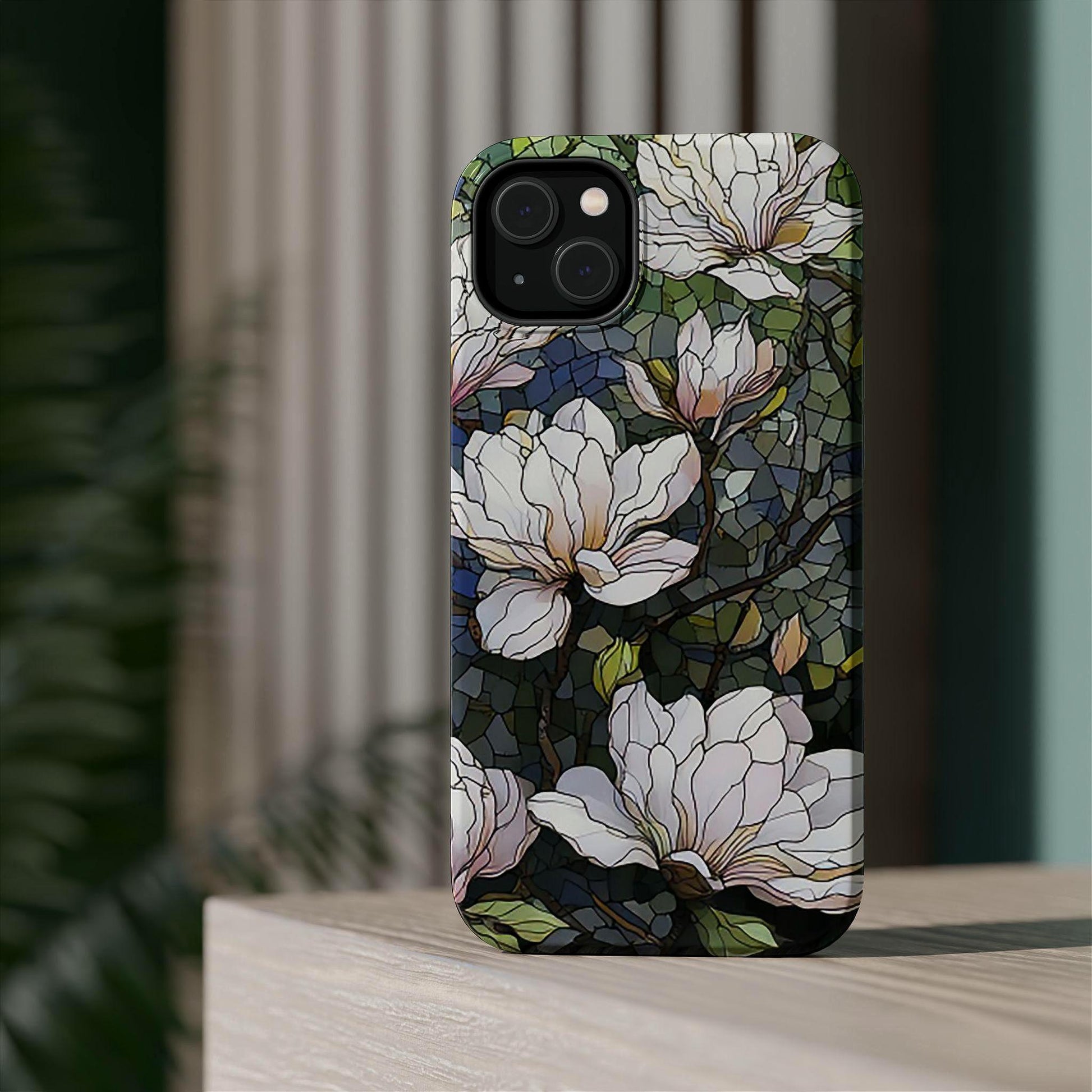 Stained Glass Trend Magnetic Tough Cases,Phone Protector, Gift for Her, Samsung Galaxy Cover,Tech Accessory,Protective Phone Shell,