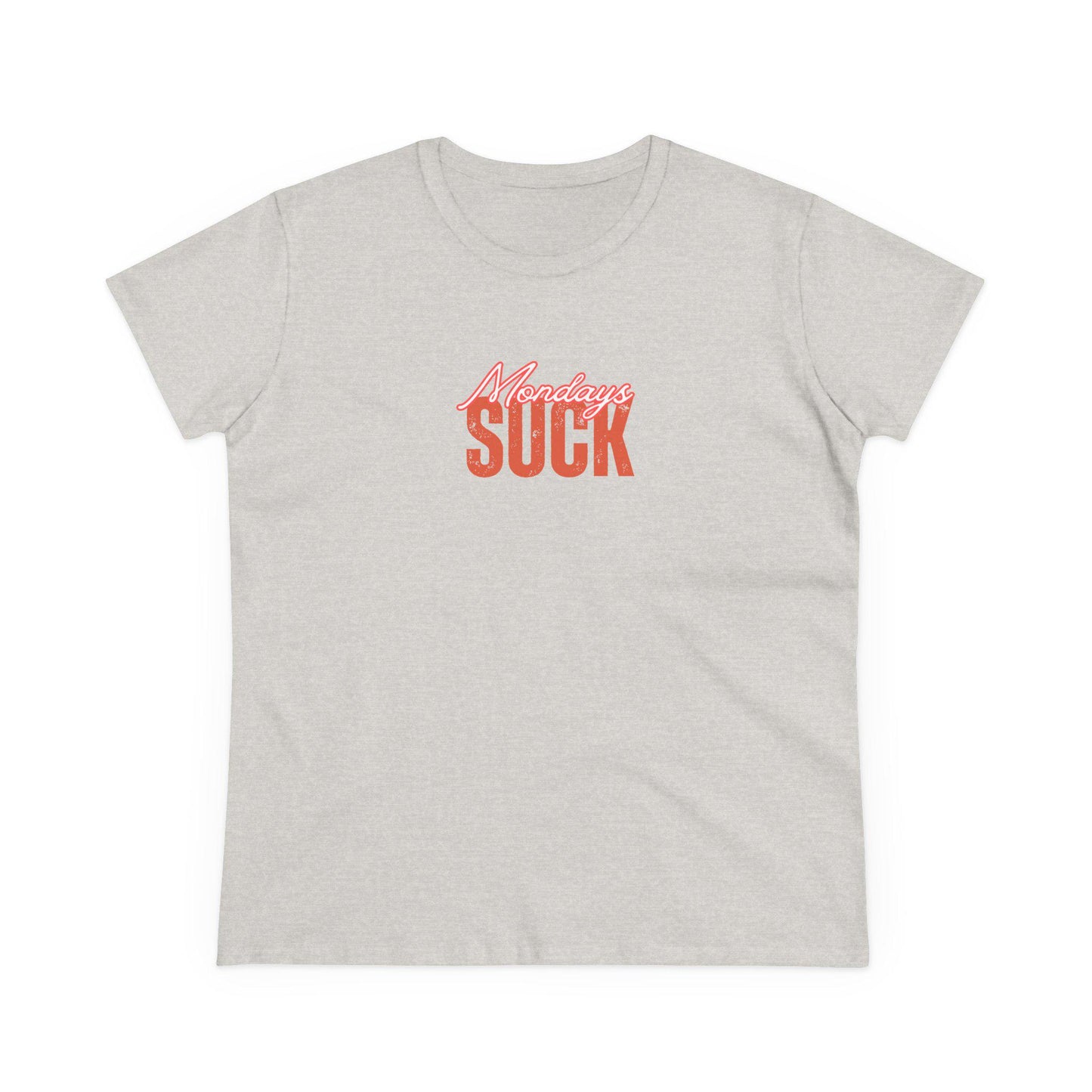 Mondays Suck T-Shirt, Beachwear, Gift for Her, Fun Summer Style, Relaxed Fit,Women's Tee, Gift for her, Breakup Gift,Birthday, Wedding Gift