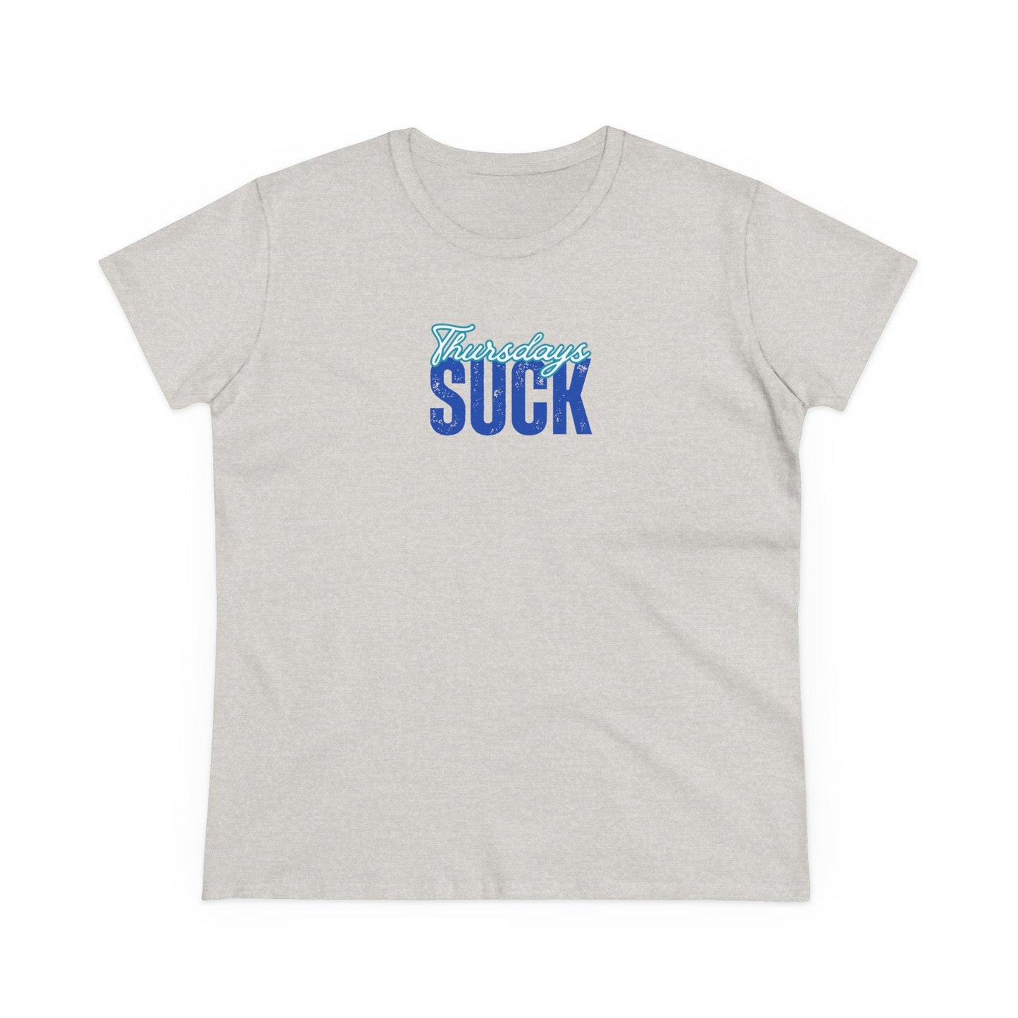 Thursdays Suck T-Shirt, Beachwear, Gift for Her,Fun Summer Style, Relaxed Fit, Women's Tee, Baby Tee, Gift for her,Breakup gift,Wedding Tee