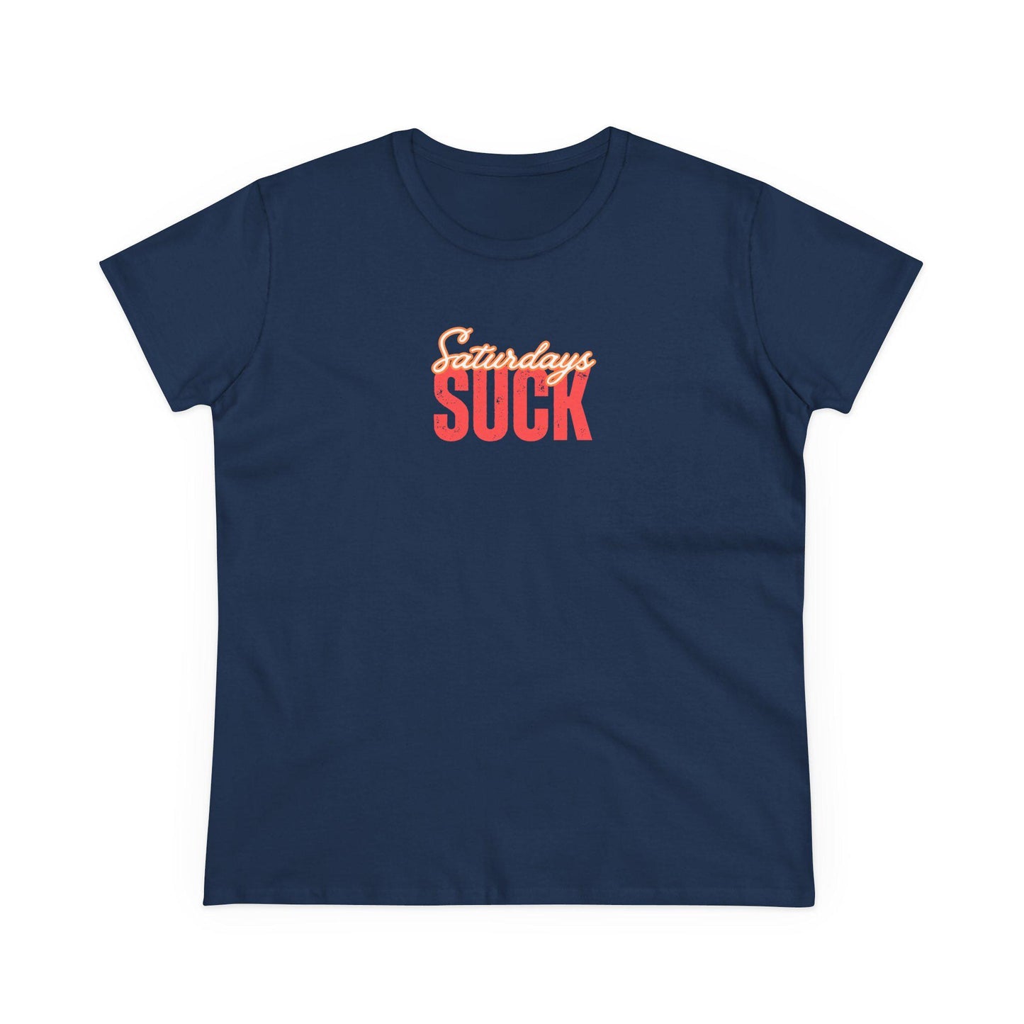 Saturdays Suck T-Shirt, Beachwear, Gift for Her, Fun Summer Style, Relaxed Fit, Women's Tee, Baby Tee, Gift for her,Breakup gift