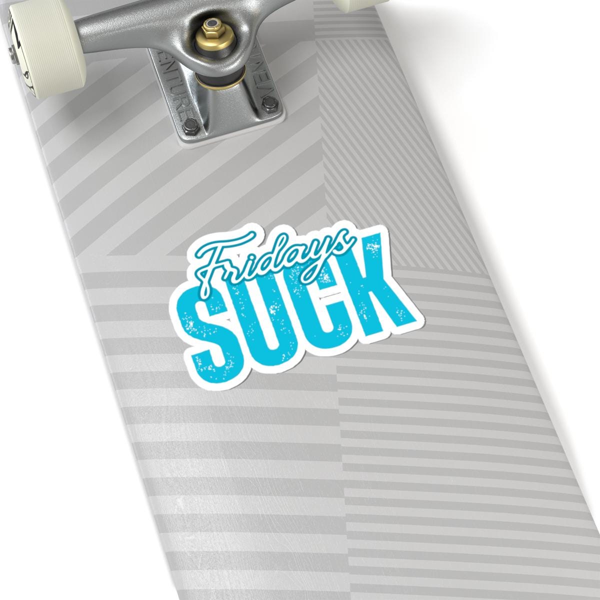 Fridays Suck Stickers, Motivational Laptop Decals, Inspirational Wall Art, Office Humor, Gift Ideas for Friends, Kiss-Cut Sticker Pack
