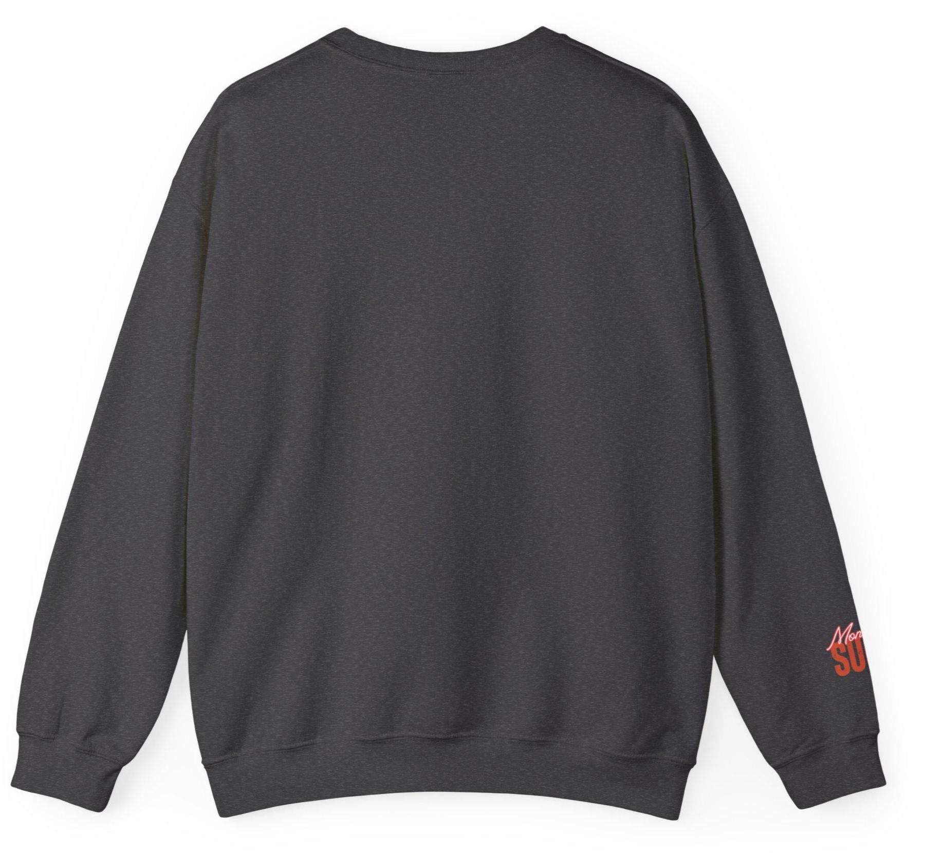 Mondays SUCK Trendy Unisex Crewneck Sweatshirt - Perfect Gift for Friends, Casual Wear, Cozy Lounge Clothing, Birthday Present,Breakup Gift