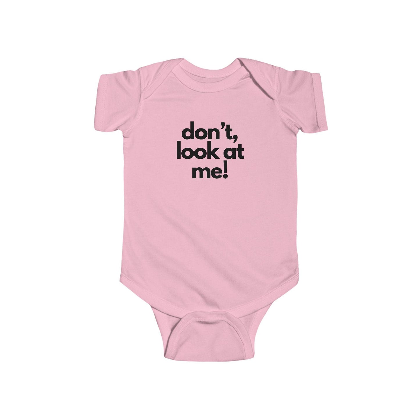 Funny Baby Bodysuit - Don't Look at Me, Are You Looking? - Infant Outfit, Baby Shower Gift, Newborn Clothing, Cute Baby Apparel,Baby Gift