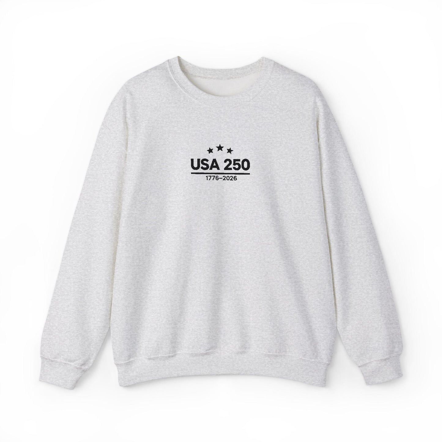 USA 250 Anniversary 1776-2026 Crewneck Sweatshirt | Bicentennial Graphic