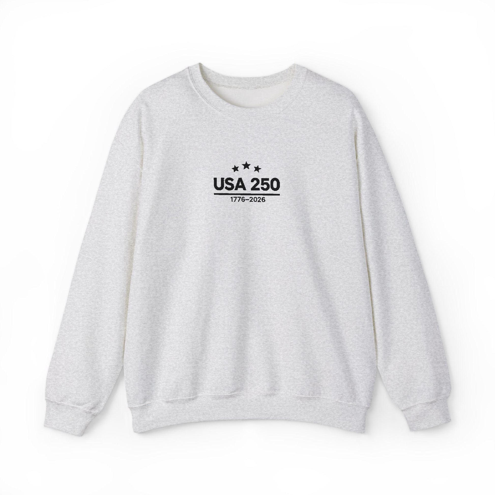USA 250 Anniversary 1776-2026 Crewneck Sweatshirt | Bicentennial Graphic