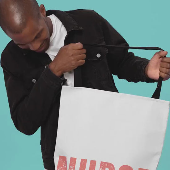 Veterinarian Nurse Tote Bag, Animal Lover Gift, Canvas Handbag, Veterinary Student Gift, Pet Care Tote, Nurse Appreciation Bag