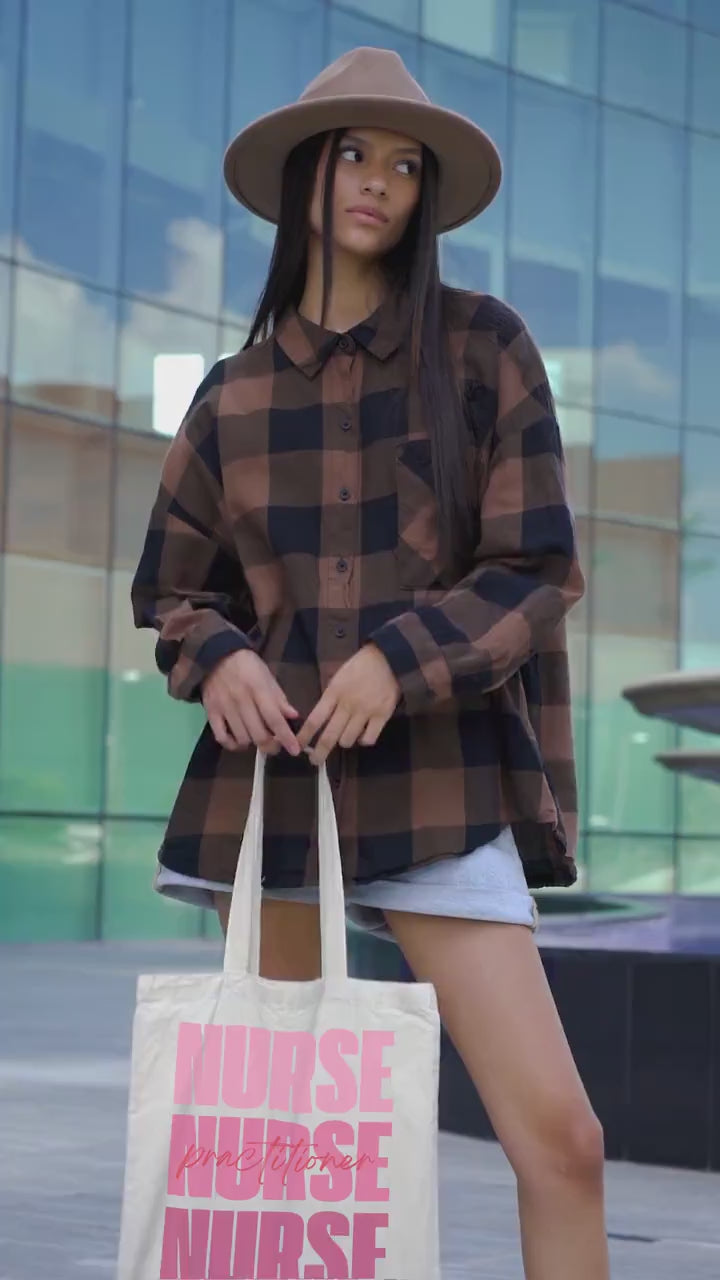 Nurse Practitioner Tote Bag - Medical Professional Gift, Healthcare Worker Appreciation, RN Student Bag, Nurse Graduation Gift, Hospital